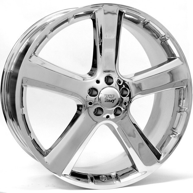 Литі диски WSP Italy Mercedes (W751) Copacabana R22 W10 PCD5x112 ET55 DIA66.6 (chrome)-зображення-1