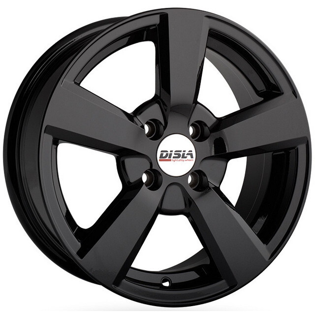 Литі диски Disla Formula R15 W6.5 PCD5x114.3 ET35 DIA67.1 (black)-зображення-1