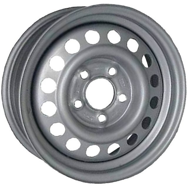 Сталеві диски Steel ДК R15 W6 PCD5x114.3 ET45 DIA67.1 (metallic)-зображення-1