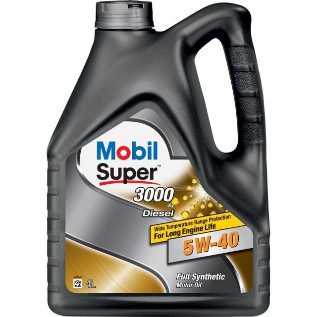 Моторна олія Mobil Super 3000 X1 Diesel 5W-40 (4л.)-зображення-1