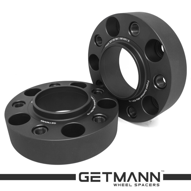 Автомобільне розширювальне кільце (Spacer) GETMANN H=40 мм PCD5*130 DIA84.1 футорка 14*1.5 (Ковані)