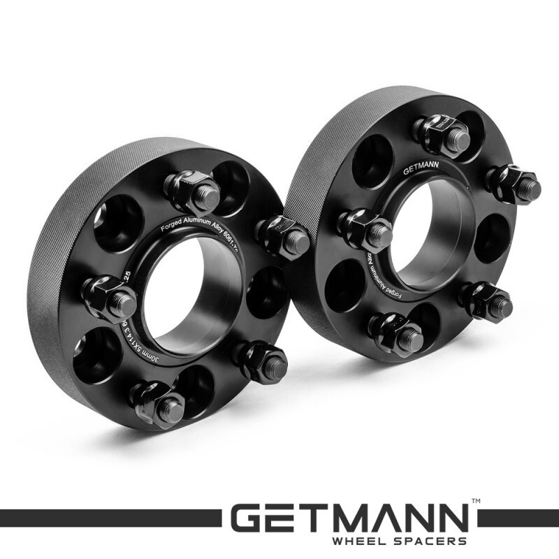 Автомобільне розширене кільце GETMANN H = 30 мм PCD5x114.3 DIA 70.5, Шпильки 14x1.5 Кованая