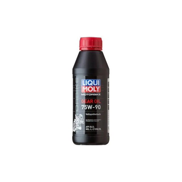 Синтетична олива Liqui Moly для мото-трансмісій MOTORBIKE GEAR OIL 75W-90 (0,5л.)