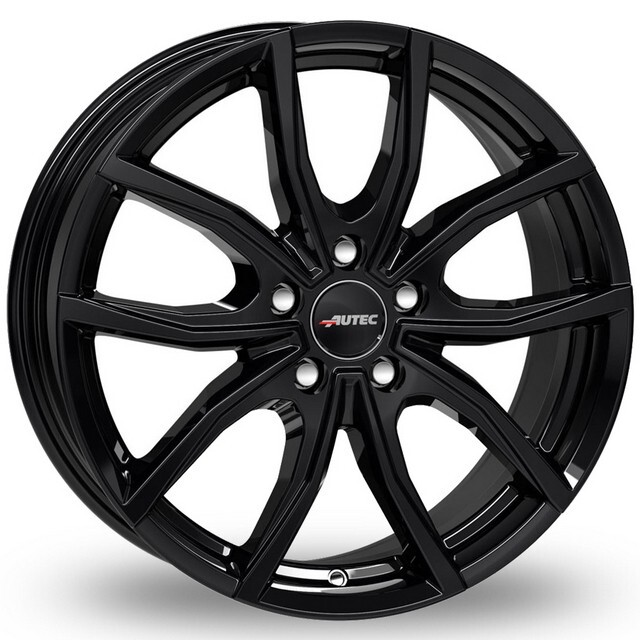 Литі диски Autec Vidra R17 W7 PCD5x108 ET45 DIA63.4 (gloss black)-зображення-1