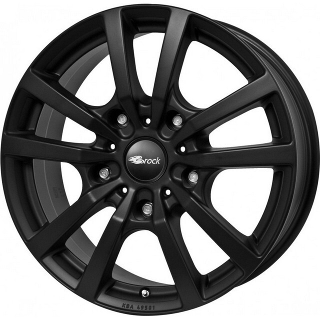 Литі диски RC Design RC-25 R17 W7 PCD5x108 ET46 DIA65.1 (black)-зображення-1