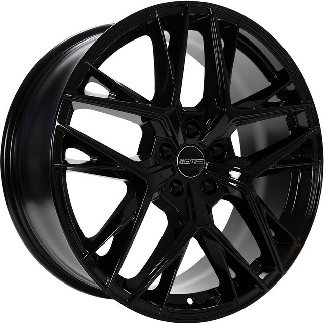 Литі диски GMP Italia Lunica R19 W7.5 PCD5x112 ET45 DIA66.6 (black polished)-зображення-1