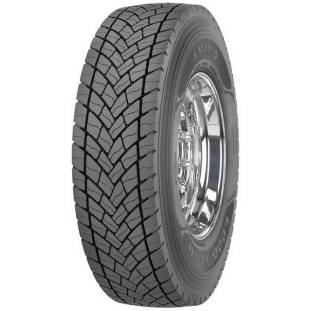 Вантажні шини Goodyear KMax D (ведуча) 265/70 R17.5 139/136M-зображення-1