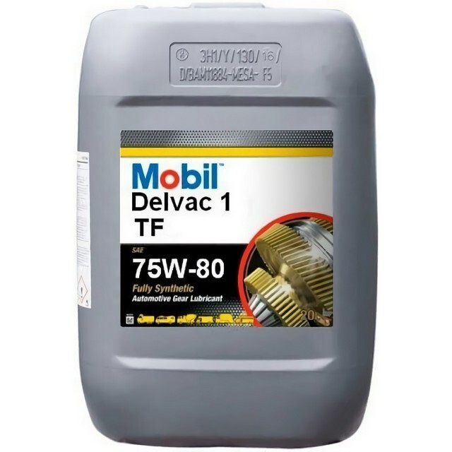 Трансмісійна олива Mobil Delvac 1 TF 75W-80 (20л.)