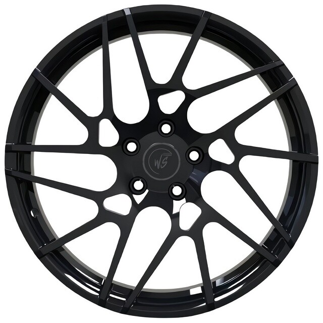 Литі диски WS Forged WS-99M R19 W9.5 PCD5x114.3 ET45 DIA64.1 (gloss black)-зображення-1