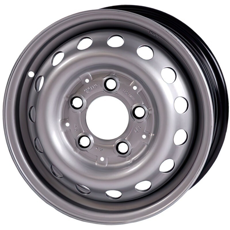 Сталеві диски ALST (KFZ) 7921 Nissan R16 W7 PCD6x114.3 ET45 DIA66.1 (silver)-зображення-1