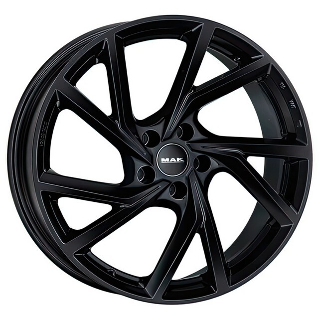 Литі диски Mak Kassel R19 W8.5 PCD5x112 ET20 DIA66.6 (gloss black)-зображення-1