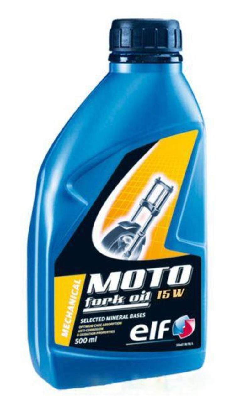 Моторне масло Elf Moto Fork Oil SAE 15W (0,5 л)-зображення-1