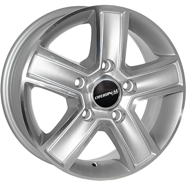 Литі диски Replica Renault (BK473) R16 W6.5 PCD5x118 ET45 DIA71.1 (silver)