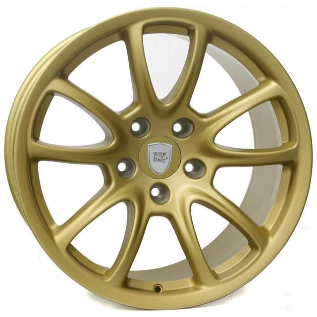 Литі диски WSP Italy Porsche (W1052) Corsair R19 W10 PCD5x130 ET45 DIA71.6 (gold)