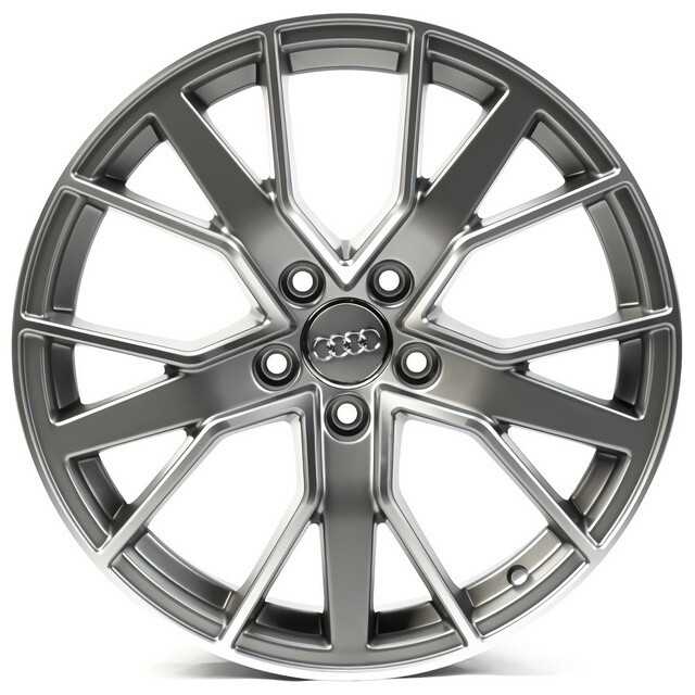 Литі диски Replica Audi (A1178) R18 W8 PCD5x112 ET39 DIA66.6 (matt graphite)