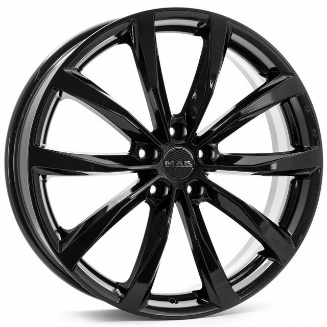 Литі диски Mak Wolf R18 W7.5 PCD5x114.3 ET38 DIA76 (gloss black)-зображення-1