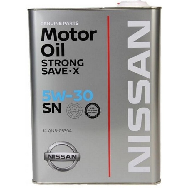 Моторне масло Nissan SN Strong Save X 5W-30 (Japan) (4л.)