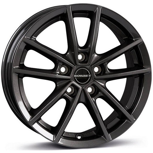 Литі диски Borbet W R18 W8 PCD5x114.3 ET40 DIA72.5 (mistral anthracite glossy)