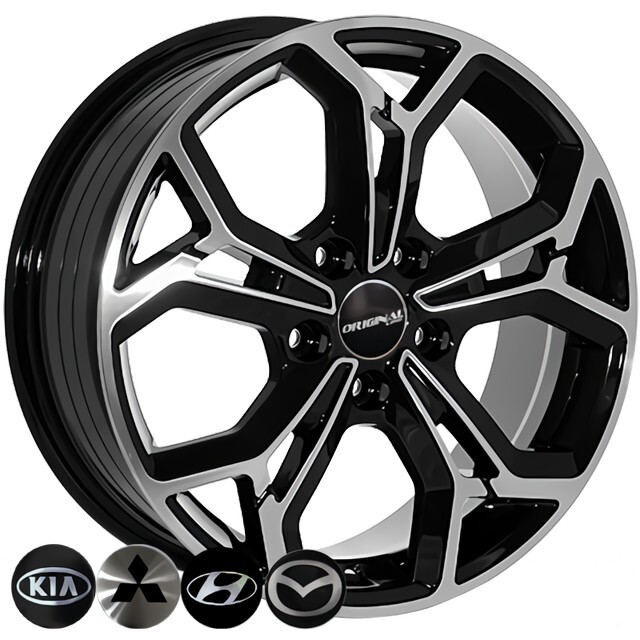 Литі диски ZF FE190 R17 W7 PCD5x114.3 ET48.5 DIA67.1 (BMF)-зображення-1