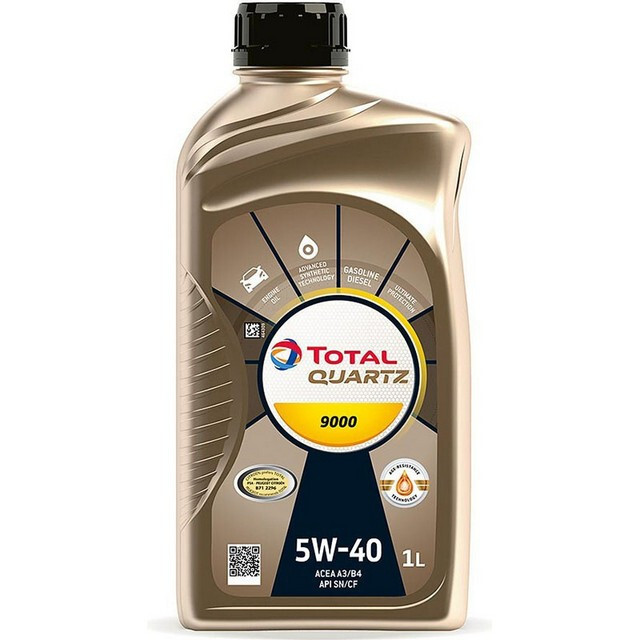 Моторне масло Total Quartz 9000 5W-40 (1л.)