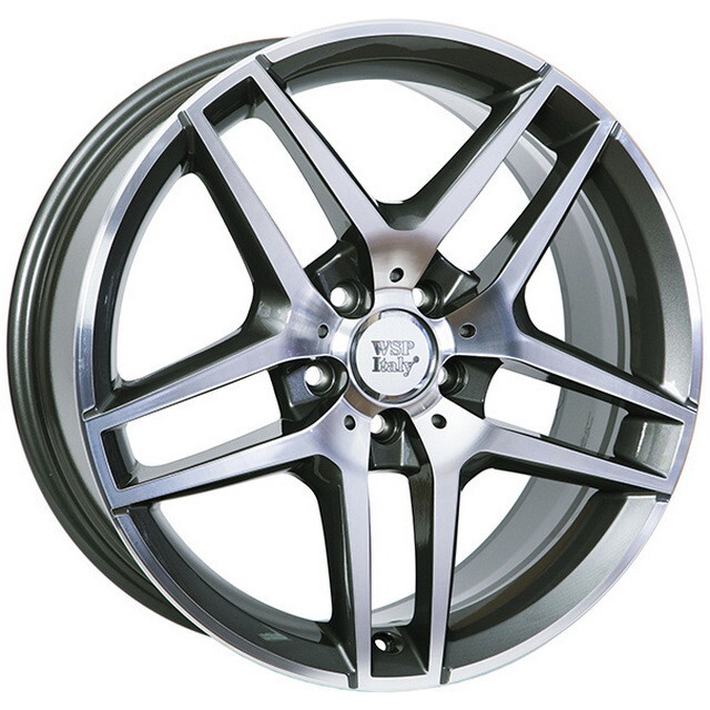 Литі диски WSP Italy Mercedes (W771) Enea R19 W9.5 PCD5x112 ET38 DIA66.6 (anthracite polished)-зображення-1