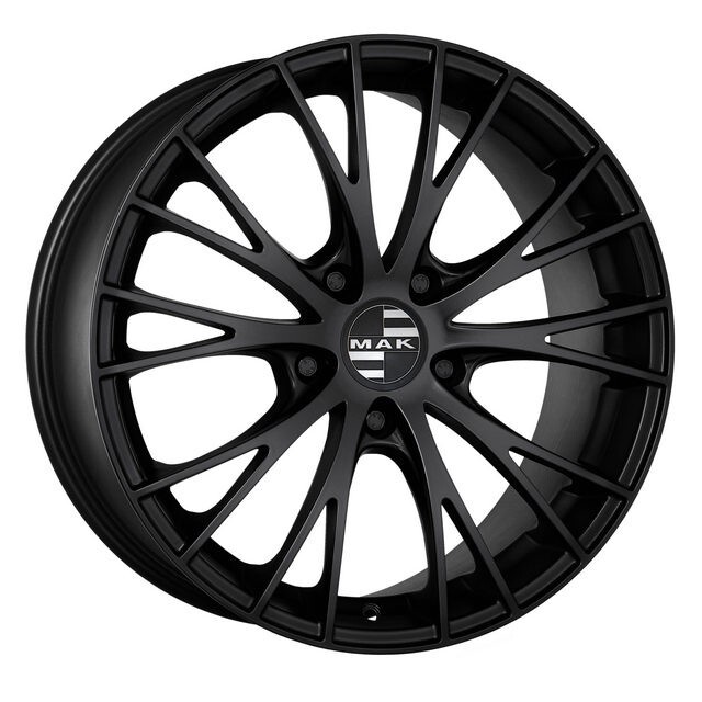 Литі диски Mak Rennen R19 W9 PCD5x112 ET21 DIA66.6 (matt black)-зображення-1