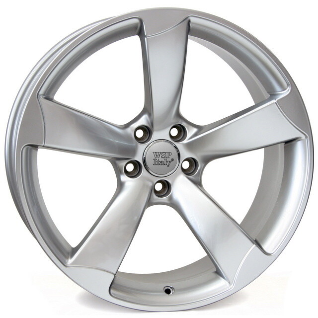 Литі диски WSP Italy Audi (W567) Giasone R18 W7.5 PCD5x112 ET54 DIA57.1 (hyper silver)-зображення-1