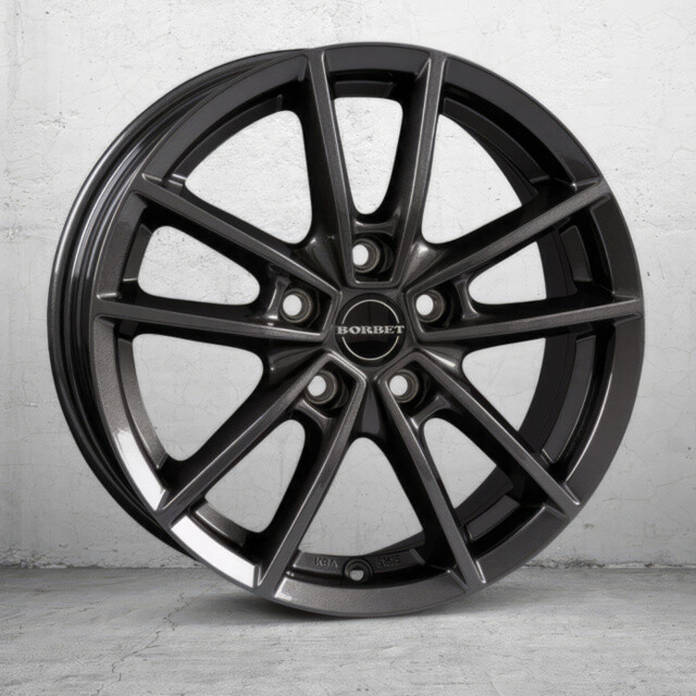 Литі диски Borbet W R16 W6.5 PCD5x108 ET50 DIA72.6 (mistral anthracite glossy)-зображення-10