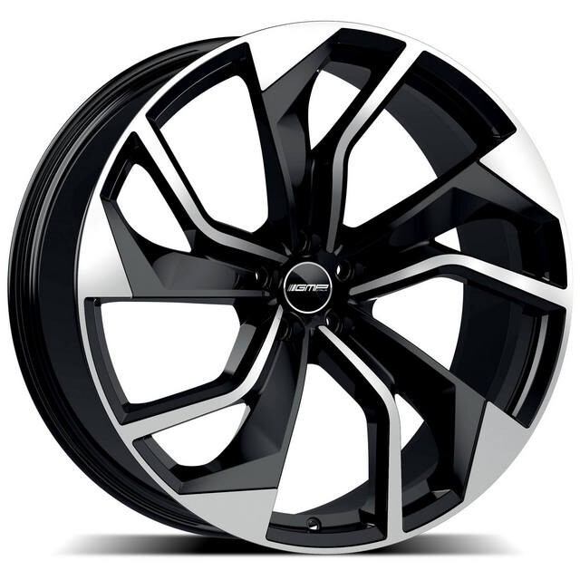 Литі диски GMP Italia Rebel R20 W8.5 PCD5x112 ET35 DIA66.6 (black polished)-зображення-8