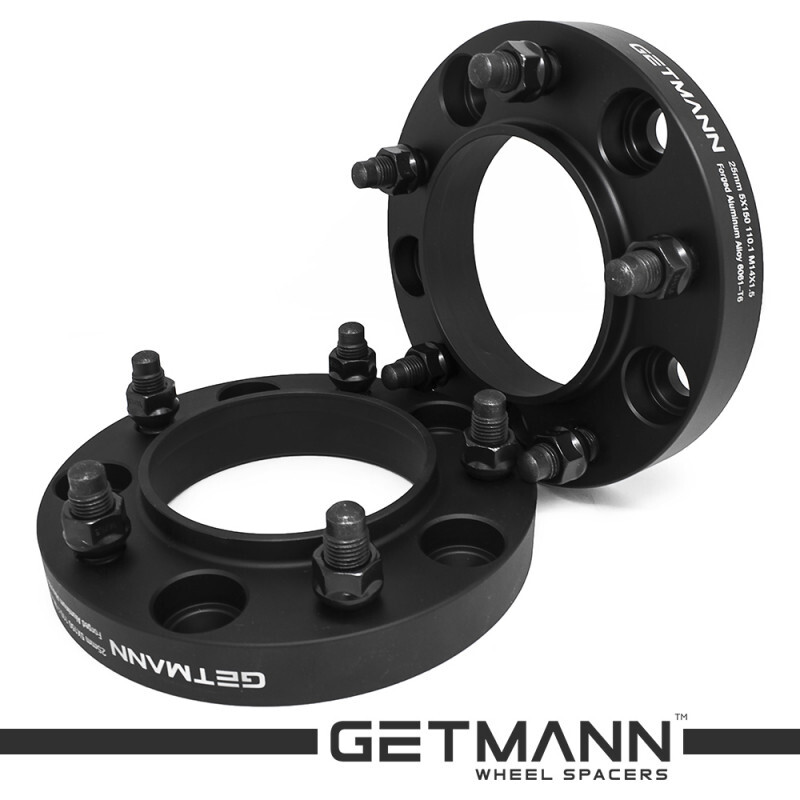 Автомобільне розширювальне кільце (Spacer) GETMANN H=25 мм PCD5*150 DIA110.1 футорка 14*1.5 (Ковані)