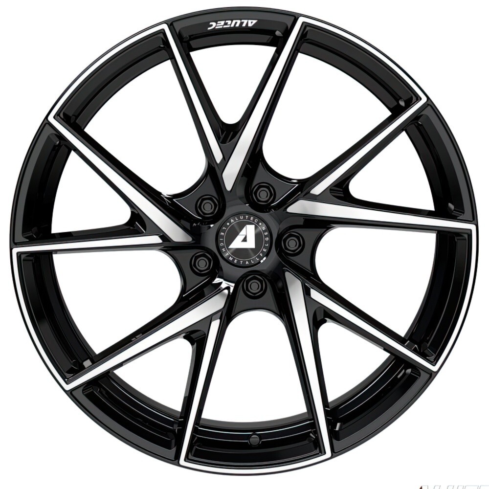 Литі диски Alutec ADX.01 R18 W7.5 PCD5x108 ET48 DIA63.4 (black polished)-зображення-1