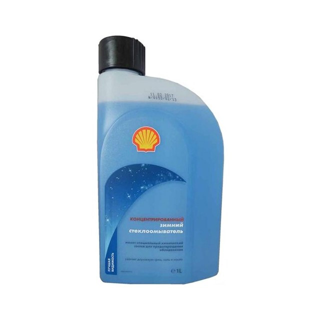 Омивач скла зимовий SHELL Winter Screenwash -55°C (концентрат) (1л.)