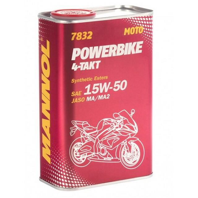 Моторна олія Mannol 4-Takt Powerbike 15W-50 (1л.)