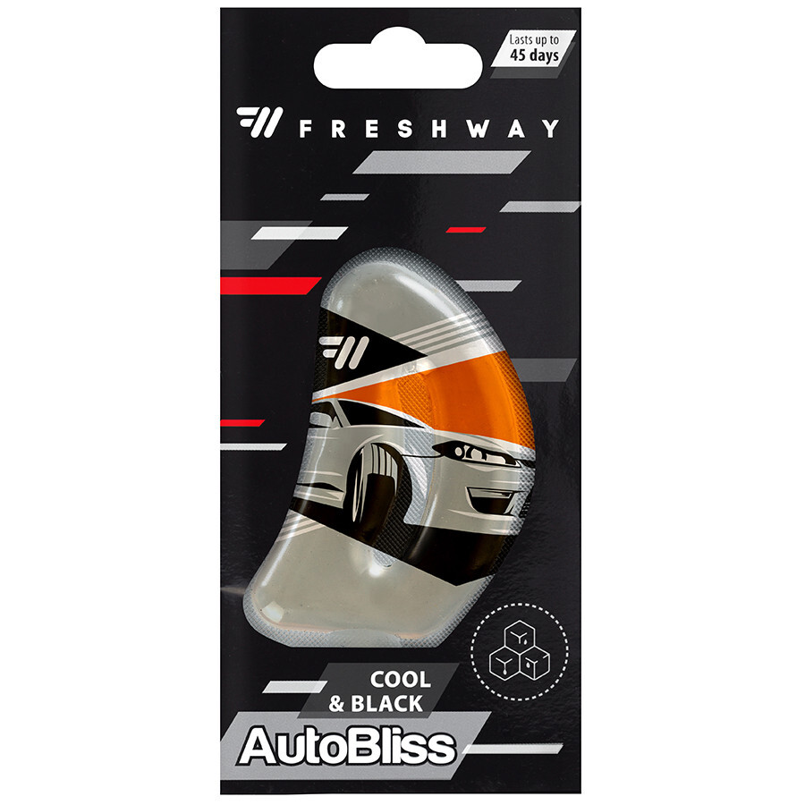 Рідкий Ароматизатор на дзеркало Fresh Way Auto Bliss Cool and Black (Чорний Лід) 8ml-зображення-1