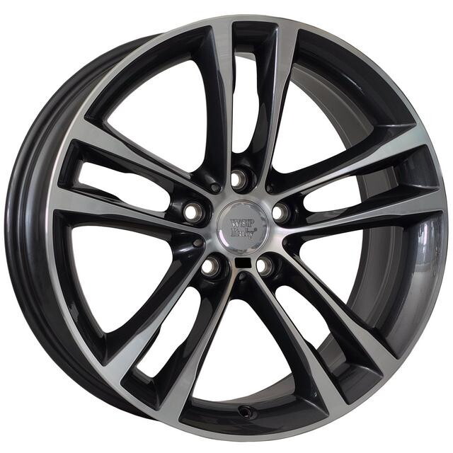 Литі диски WSP Italy BMW (W681) Achille R19 W9 PCD5x120 ET42 DIA72.6 (anthracite polished)-зображення-1