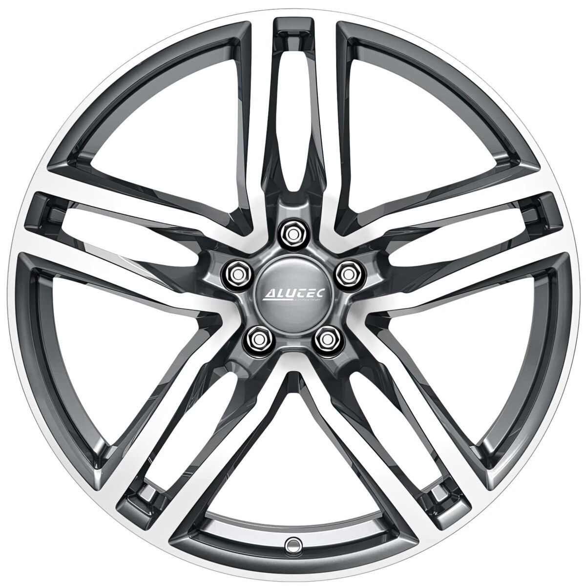 Литі диски Alutec Ikenu R17 W7.5 PCD5x114.3 ET45 DIA70.1 (graphite polished)-зображення-1