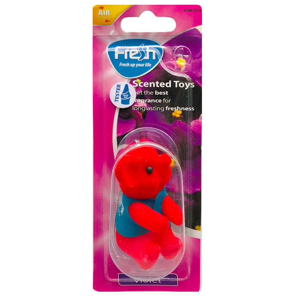 Ароматизатор іграшка на дзеркало Fresh Way Toys Violet (Фіалка)-зображення-1