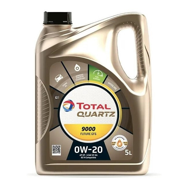 Моторна олія Total Quartz 9000 Future GF6 0W-20 (5л.)-зображення-1