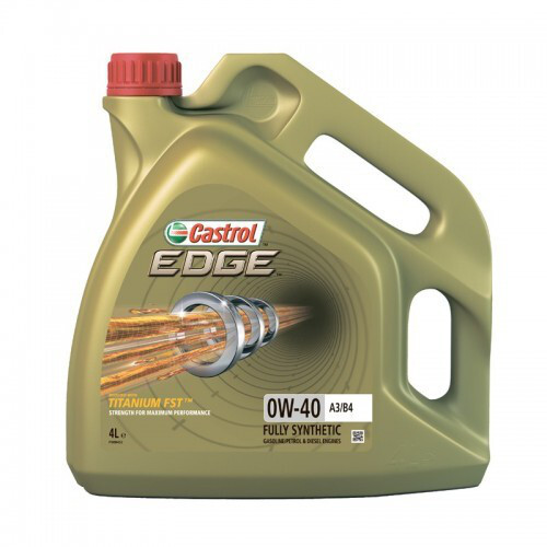 Моторне масло Castrol EDGE Titanium A3/B4 0W-40 (4л.)