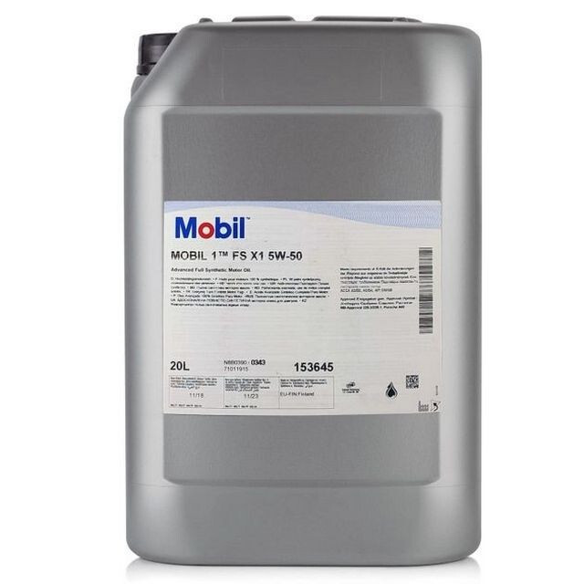 Моторна олія Mobil 1 FS X1 5W-50 (20л.)