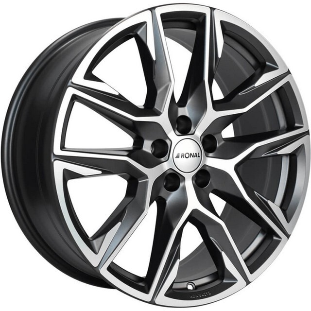 Литі диски Ronal R71 R20 W8.5 PCD5x112 ET30 DIA66.6 (orbit grey matt machined face)-зображення-1