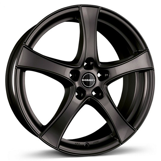 Литі диски Borbet F2 R16 W6 PCD5x114.3 ET45 DIA72.6 (mistral anthracite glossy)-зображення-1