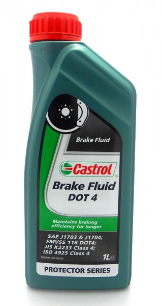 Рідина гальмівна Castrol Brake Fluid DOT 4 1л-зображення-1