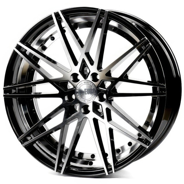 Литі диски Cast Wheels CW1322 R20 W8.5 PCD5x114.3 ET35 DIA73.1 (gloss black machined face)-зображення-2