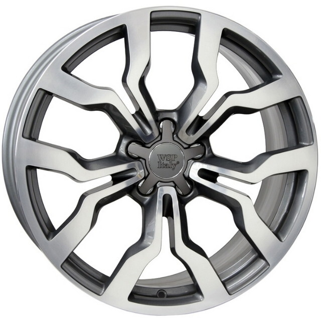 Литі диски WSP Italy Audi (W565) Medea R19 W8.5 PCD5x112 ET43 DIA66.6 (matt gun metal)-зображення-1