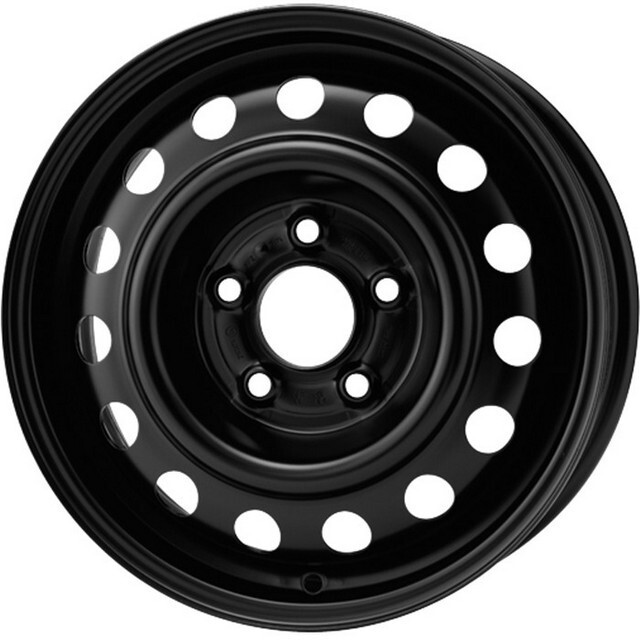 Сталеві диски Steel ДК R16 W6.5 PCD5x114.3 ET46 DIA67.1 (black)-зображення-1