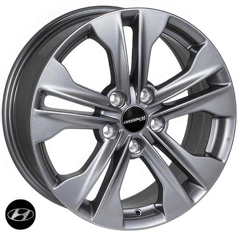 Литі диски Replica Hyundai (H390) R17 W7 PCD5x114.3 ET47 DIA67.1 (GM)