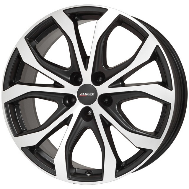 Литі диски Alutec W10 R18 W8 PCD5x112 ET25 DIA66.6 (racing black front polished)-зображення-1