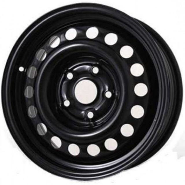 Сталеві диски Steel Kapitan R14 W5.5 PCD4x114.3 ET46 DIA67.1 (black)-зображення-1