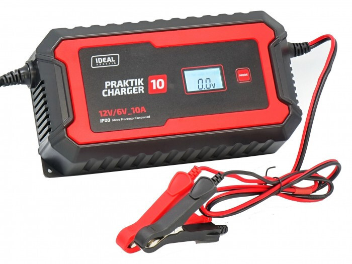 Зарядний пристрій PRAKTIK CHARGER 10 LCD 12V, 10A